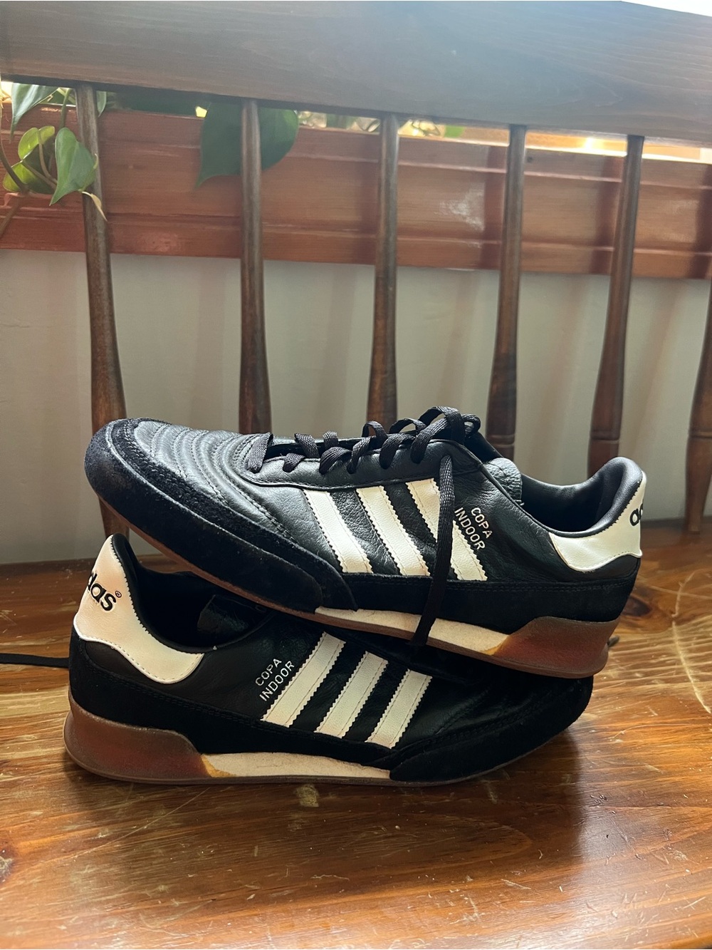 Vintage 1995 Made in Croatia Adidas Copa Indoor Soccer Shoes